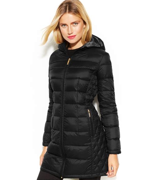 michael kors packable down filled coat|Michael Kors packable puffer jacket.